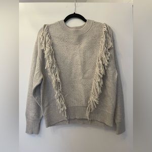Zimmermann cotton fringe sweater